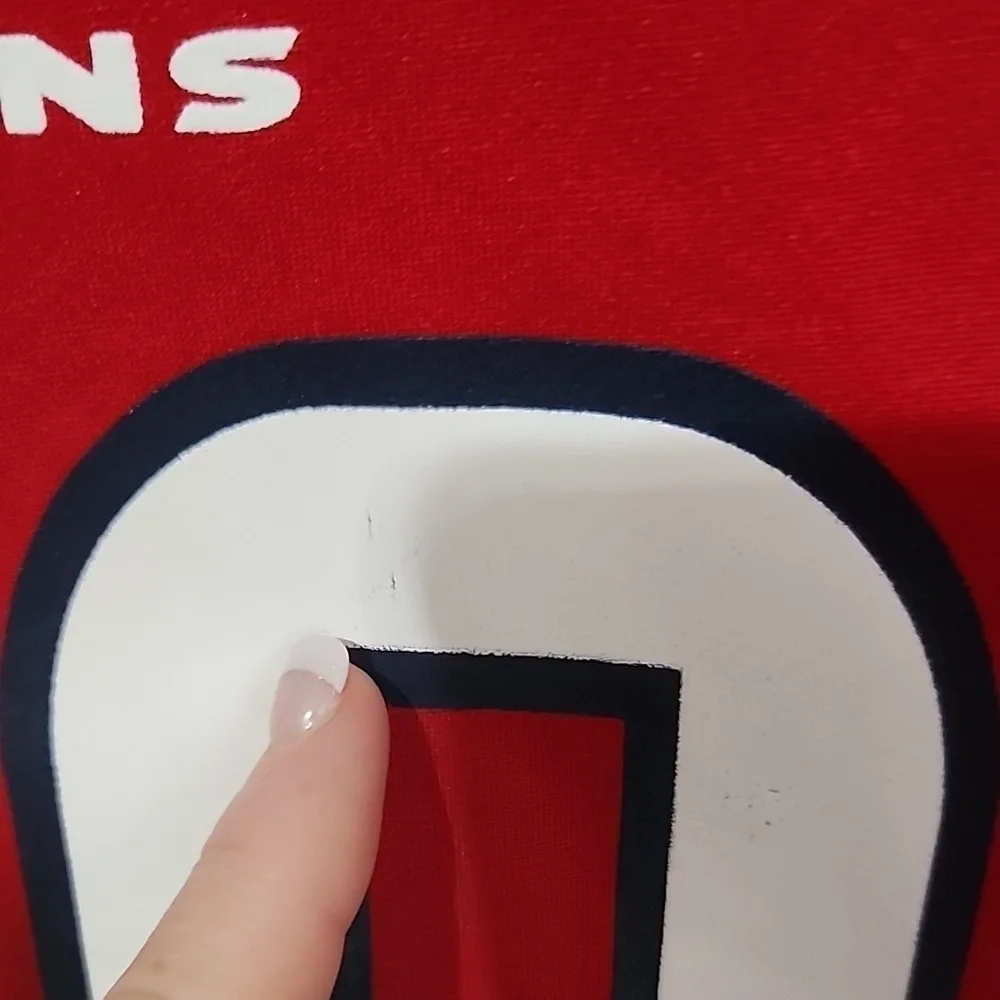 NFL Nike Houston Texans Watt jersey #99 youth Large red On field jersey